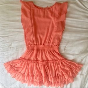 Misa Los Angeles Ruffle Liliana Dress XS